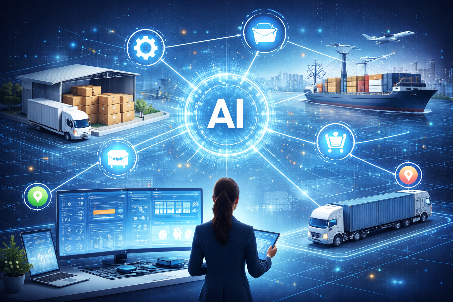 Smarter Supply Chains: The Role of AI Agents in SCM
