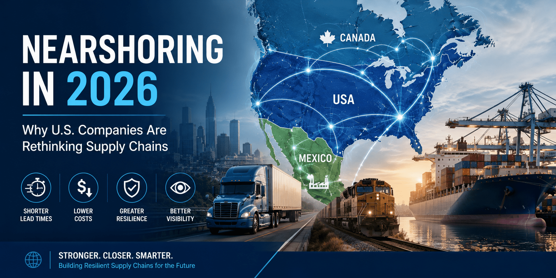 Nearshoring in 2026: Strengthening Supply Chains with Gray Acumen